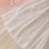 delicateallure فستان زلة من الدانتيل والشبك المرقع، ملابس داخلية مثيرة ليوم عيد الحب 12