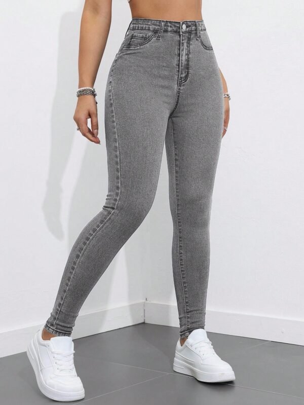 shein icon جينز نحيل يومي نسائي 3