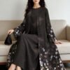 shein najma عباية كارديجان طويلة كاجوال للنساء بطبعة زهرية تدرجية ذات أكمام طويلة، مناسبة للربيع والخريف 11