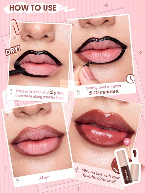 sheglam fall in line محدد شفاه قابل للتقشير pinky promise روج محدد قوس شفايف علامة تجارية جمال مكياج ميكب مستحضرات تجميل للنساء الفتيات مثالي لفصل الصيف الربيع مثالي ل y2k أزياء أنيقة عيد الأم هدية حفلة جاهز أفضل لون 10