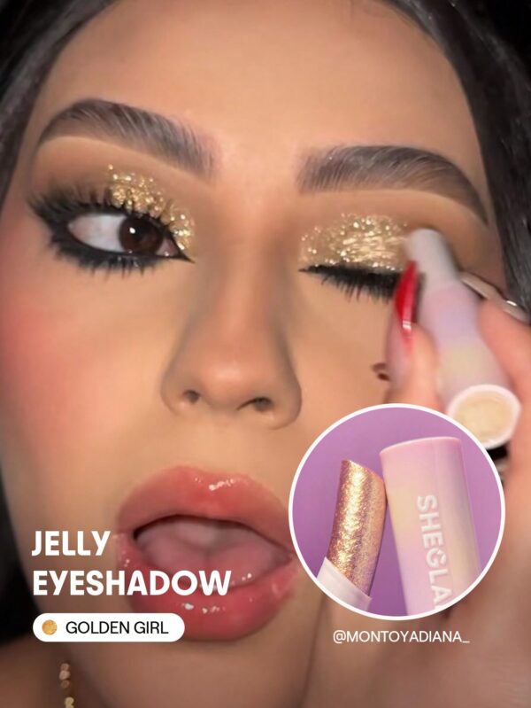 sheglam عصا ظلال العيون الكريستالية متعددة الاستخدامات بلون فضي لامع لامع يدوم طويلاً وذو صبغة عالية علامة تجارية جمال مكياج ميكب مستحضرات تجميل للنساء الفتيات مثالي لفصل الصيف الربيع مثالي ل y2k أزياء أنيقة عيد الأم هدية حفلة جاهز أفضل لون 1