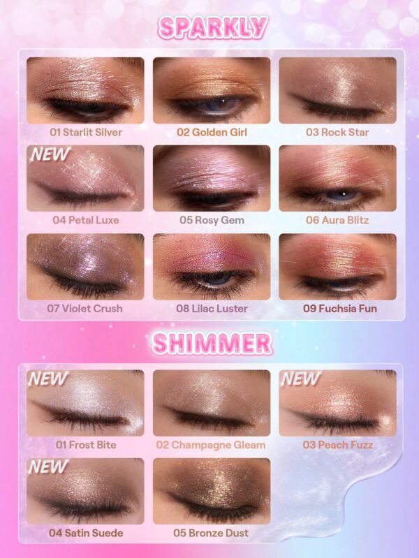 sheglam عصا ظلال العيون كريستال جيلي جليز من جولدن جيرل متعددة الاستخدامات بتركيبة لامعة تدوم طويلاً وصبغة عالية 21