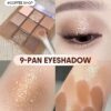 sheglam cinnamon spice باليت ظلال عيون 9 ألوان علامة تجارية جمال مكياج ميكب مستحضرات تجميل للنساء الفتيات مثالي لفصل الصيف الربيع مثالي ل y2k أزياء أنيقة عيد الأم هدية حفلة جاهز أفضل لون 4