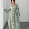 shein petite curve فستان طويل مزين بالدانتيل الأنيق، خريف/شتاء 6