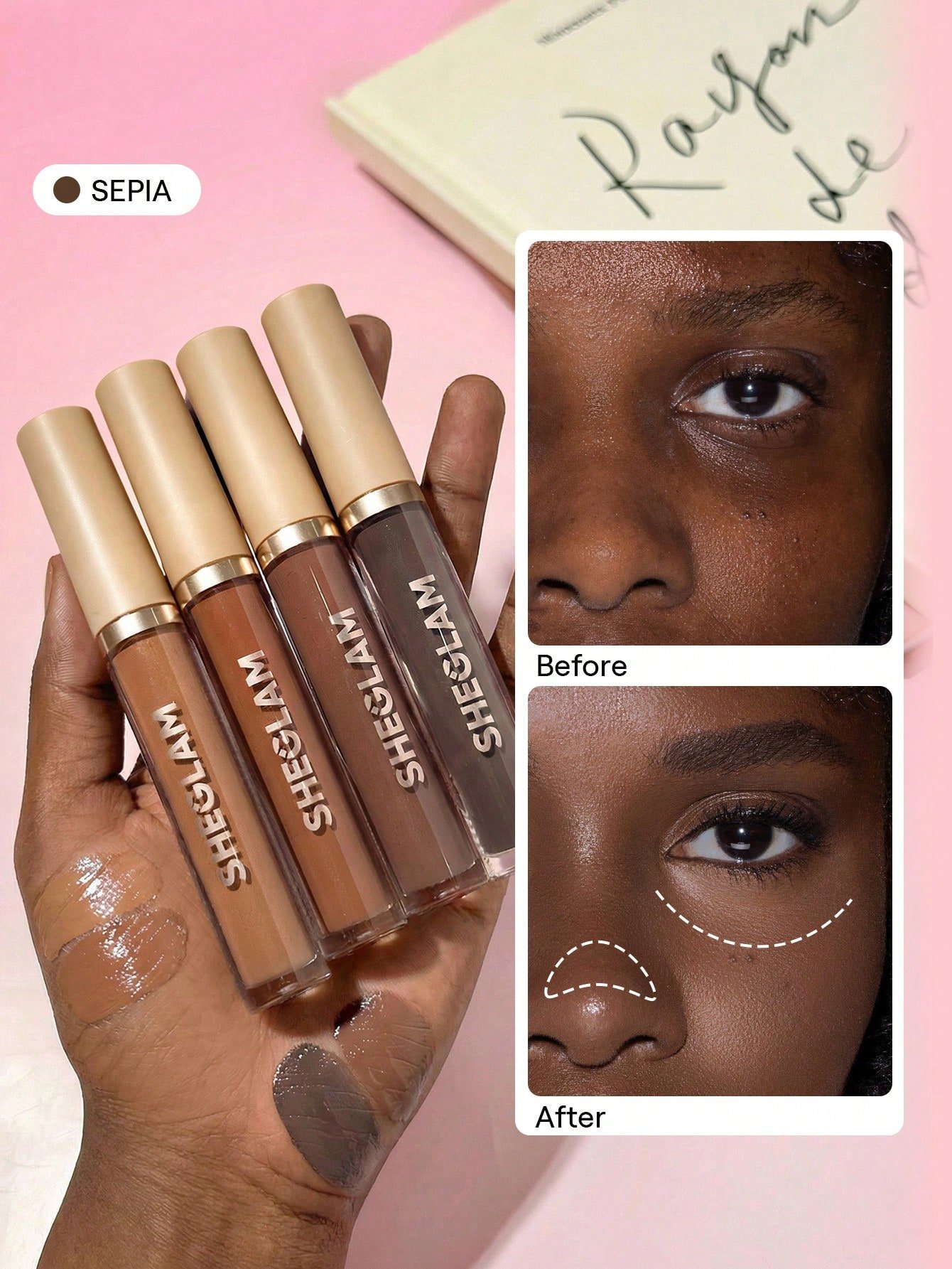 sheglam like magic كونسيلر مرطب golden علامة تجارية جمال مكياج ميكب مستحضرات تجميل للنساء الفتيات مثالي لفصل الصيف الربيع مثالي ل y2k أزياء أنيقة عيد الأم هدية حفلة جاهز أفضل لون 19