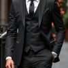manfinity mode طقم بدلة رجالي من قطعتين بليزر بياقة واقفة وأكمام طويلة وبنطلون، مناسب للتنقل اليومي الكاجوال، رسمي للخريف والمناسبات الرسمية manfinity mode طقم بدلة رجالي من قطعتين بليزر بياقة واقفة وأكمام طويلة وبنطلون، مناسب للتنقل اليومي الكاجوال، رسمي للخريف والمناسبات الرسمية
