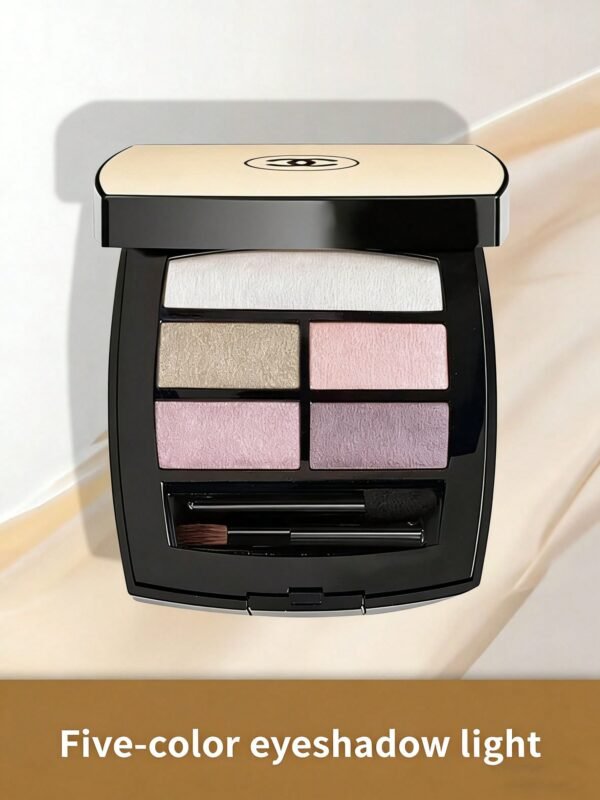 chanel لوحة ظلال عيون بخمسة ألوان، تأثير مكياج شفاف وطبيعي، رقيقة وتدوم طويلاً للاستخدام اليومي. 2