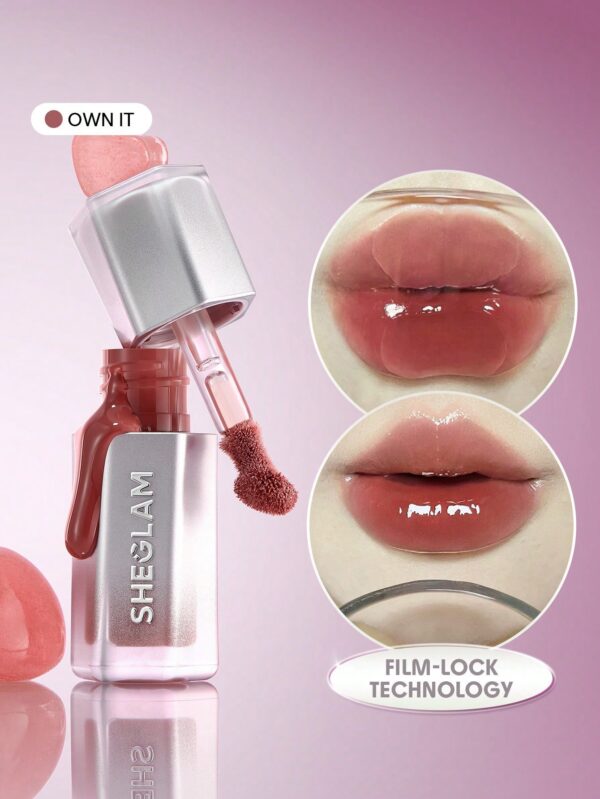 sheglam glass lock air ملمع شفاه born ready علامة تجارية جمال مكياج ميكب مستحضرات تجميل للنساء الفتيات مثالي لفصل الصيف الربيع مثالي ل y2k أزياء أنيقة عيد الأم هدية حفلة جاهز أفضل لون 7