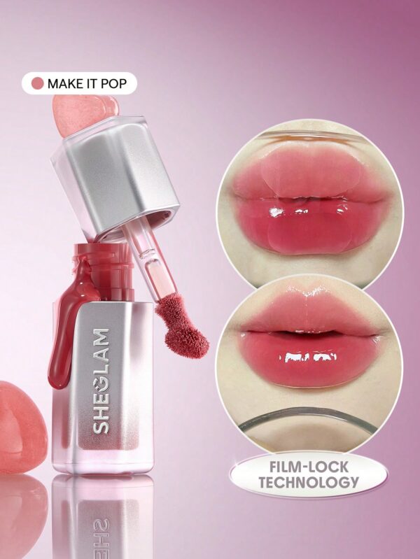 sheglam glass lock air ملمع شفاه born ready علامة تجارية جمال مكياج ميكب مستحضرات تجميل للنساء الفتيات مثالي لفصل الصيف الربيع مثالي ل y2k أزياء أنيقة عيد الأم هدية حفلة جاهز أفضل لون 3