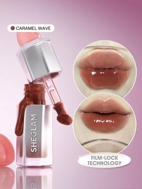 sheglam glass lock air ملمع شفاه born ready علامة تجارية جمال مكياج ميكب مستحضرات تجميل للنساء الفتيات مثالي لفصل الصيف الربيع مثالي ل y2k أزياء أنيقة عيد الأم هدية حفلة جاهز أفضل لون 9