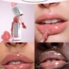 sheglam glass lock air ملمع شفاه born ready علامة تجارية جمال مكياج ميكب مستحضرات تجميل للنساء الفتيات مثالي لفصل الصيف الربيع مثالي ل y2k أزياء أنيقة عيد الأم هدية حفلة جاهز أفضل لون 17