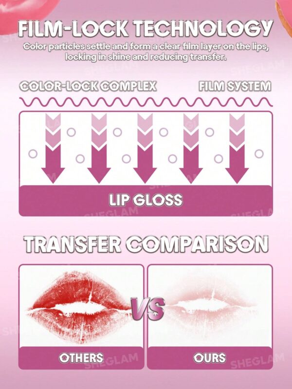 sheglam glass lock air ملمع شفاه born ready علامة تجارية جمال مكياج ميكب مستحضرات تجميل للنساء الفتيات مثالي لفصل الصيف الربيع مثالي ل y2k أزياء أنيقة عيد الأم هدية حفلة جاهز أفضل لون 20