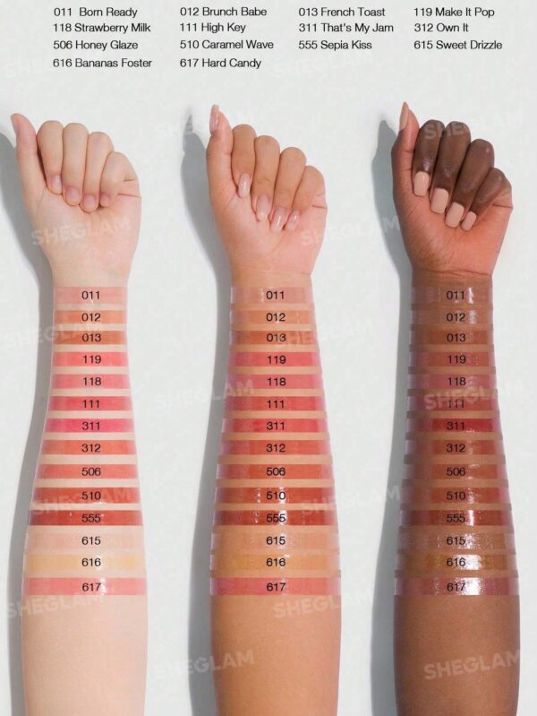 sheglam glass lock air ملمع شفاه born ready علامة تجارية جمال مكياج ميكب مستحضرات تجميل للنساء الفتيات مثالي لفصل الصيف الربيع مثالي ل y2k أزياء أنيقة عيد الأم هدية حفلة جاهز أفضل لون 23