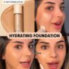 sheglam كريم أساس مرطب من skinfinite كريم أساس shell flawless dewy تغطية مرطبة إخفاء المسام غير المرئية كريم أساس سائل خفيف الوزن ناعم غير دهني كريم أساس الشتاء علامة تجارية جمال مكياج ميكب مستحضرات تجميل للنساء الفتيات مثالي لفصل الصيف الربيع مثالي ل y 13