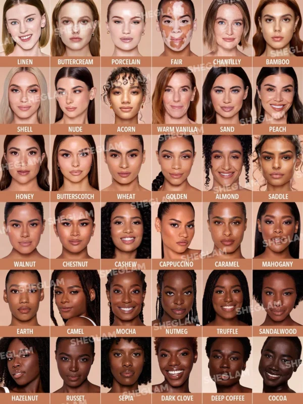 sheglam كريم أساس مرطب من skinfinite كريم أساس shell flawless dewy تغطية مرطبة إخفاء المسام غير المرئية كريم أساس سائل خفيف الوزن ناعم غير دهني كريم أساس الشتاء علامة تجارية جمال مكياج ميكب مستحضرات تجميل للنساء الفتيات مثالي لفصل الصيف الربيع مثالي ل y 44