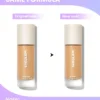 sheglam كريم أساس مرطب من skinfinite كريم أساس shell flawless dewy تغطية مرطبة إخفاء المسام غير المرئية كريم أساس سائل خفيف الوزن ناعم غير دهني كريم أساس الشتاء علامة تجارية جمال مكياج ميكب مستحضرات تجميل للنساء الفتيات مثالي لفصل الصيف الربيع مثالي ل y 48