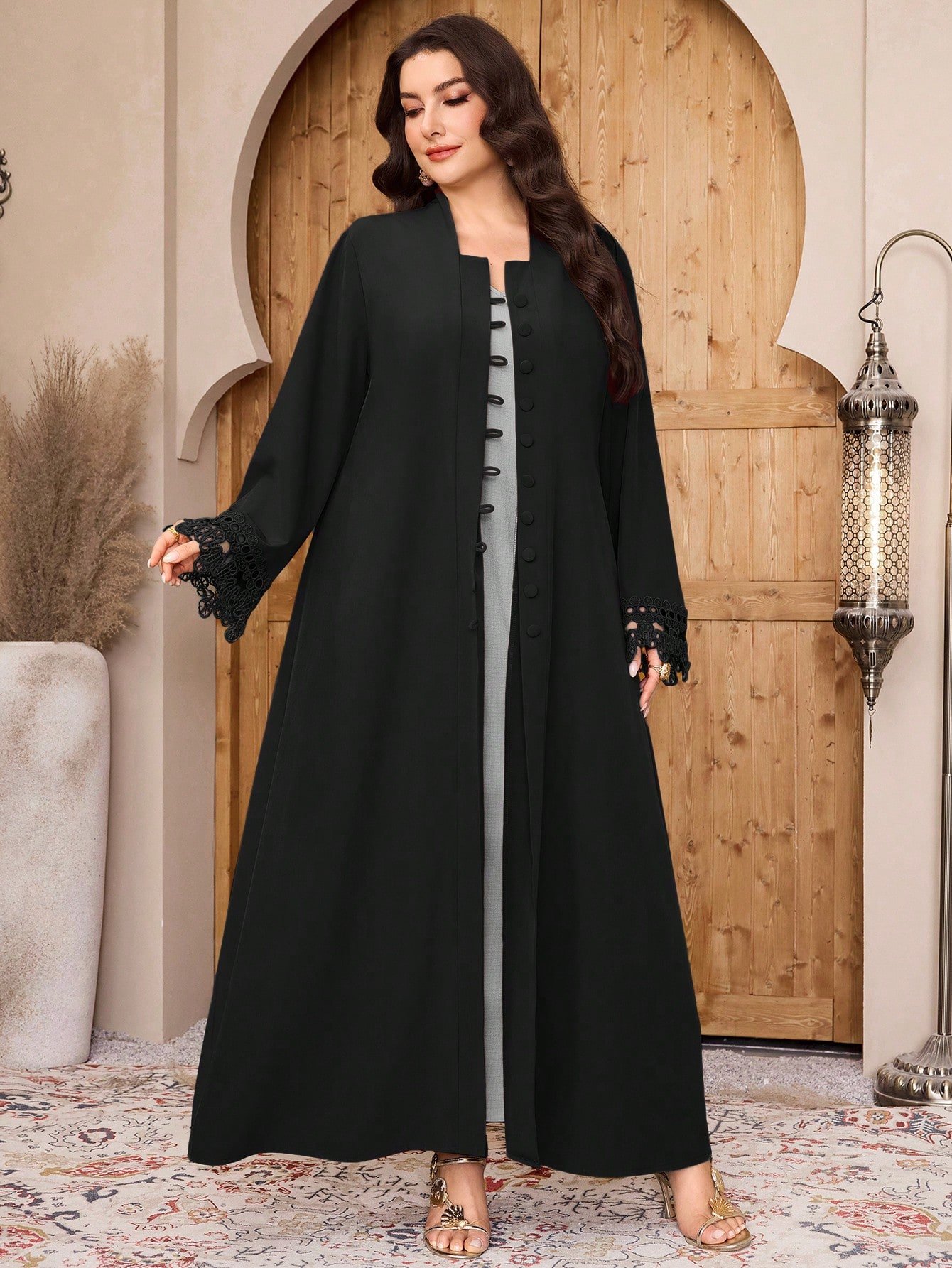 al najma عباءة للمرأة بمقاسات كبيرة 8