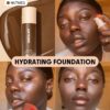 sheglam كريم أساس مرطب من skinfinite كريم أساس shell flawless dewy تغطية مرطبة إخفاء المسام غير المرئية كريم أساس سائل خفيف الوزن ناعم غير دهني كريم أساس الشتاء علامة تجارية جمال مكياج ميكب مستحضرات تجميل للنساء الفتيات مثالي لفصل الصيف الربيع مثالي ل y 27