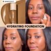 sheglam كريم أساس مرطب من skinfinite honey flawless dewy foundation تغطية مرطبة إخفاء المسام غير المرئية كريم أساس سائل خفيف الوزن غير دهني بدون مسام كريم أساس علامة تجارية جمال مكياج ميكب مستحضرات تجميل للنساء الفتيات مثالي لفصل الصيف الربيع مثالي ل y2k 23
