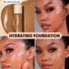 sheglam كريم أساس مرطب من skinfinite كريم أساس shell flawless dewy تغطية مرطبة إخفاء المسام غير المرئية كريم أساس سائل خفيف الوزن ناعم غير دهني كريم أساس الشتاء علامة تجارية جمال مكياج ميكب مستحضرات تجميل للنساء الفتيات مثالي لفصل الصيف الربيع مثالي ل y 21