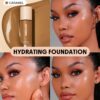 sheglam كريم أساس مرطب من skinfinite كريم أساس shell flawless dewy تغطية مرطبة إخفاء المسام غير المرئية كريم أساس سائل خفيف الوزن ناعم غير دهني كريم أساس الشتاء علامة تجارية جمال مكياج ميكب مستحضرات تجميل للنساء الفتيات مثالي لفصل الصيف الربيع مثالي ل y 22