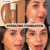 sheglam كريم أساس مرطب من skinfinite كريم أساس shell flawless dewy تغطية مرطبة إخفاء المسام غير المرئية كريم أساس سائل خفيف الوزن ناعم غير دهني كريم أساس الشتاء علامة تجارية جمال مكياج ميكب مستحضرات تجميل للنساء الفتيات مثالي لفصل الصيف الربيع مثالي ل y 18