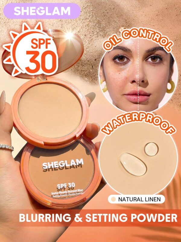 sheglam insta ready sunset بودرة تثبيت بتأثير التمويه 10 bisque علامة تجارية جمال مكياج ميكب مستحضرات تجميل للنساء الفتيات مثالي لفصل الصيف الربيع مثالي ل y2k أزياء أنيقة عيد الأم هدية حفلة جاهز أفضل لون 3