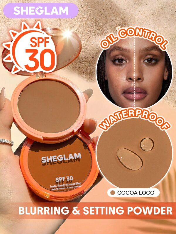 sheglam insta ready sunset بودرة تثبيت بتأثير التمويه 10 bisque علامة تجارية جمال مكياج ميكب مستحضرات تجميل للنساء الفتيات مثالي لفصل الصيف الربيع مثالي ل y2k أزياء أنيقة عيد الأم هدية حفلة جاهز أفضل لون 1