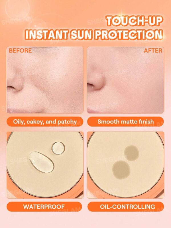 sheglam insta ready sunset بودرة تثبيت بتأثير التمويه 10 bisque علامة تجارية جمال مكياج ميكب مستحضرات تجميل للنساء الفتيات مثالي لفصل الصيف الربيع مثالي ل y2k أزياء أنيقة عيد الأم هدية حفلة جاهز أفضل لون 9