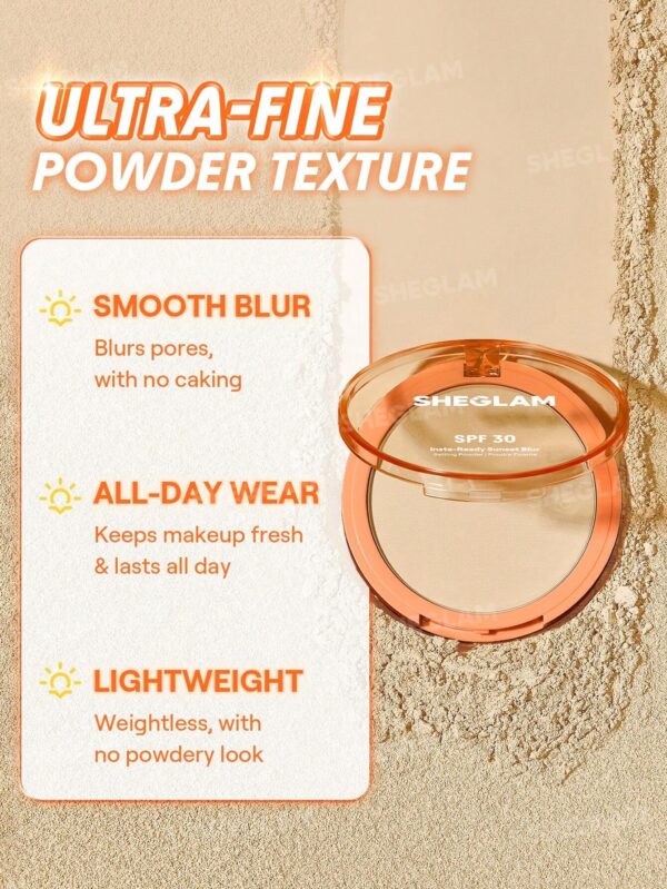 sheglam insta ready sunset بودرة تثبيت بتأثير التمويه 10 bisque علامة تجارية جمال مكياج ميكب مستحضرات تجميل للنساء الفتيات مثالي لفصل الصيف الربيع مثالي ل y2k أزياء أنيقة عيد الأم هدية حفلة جاهز أفضل لون 10