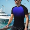 manfinity kasua تي شيرت سباحة رجالي برقبة دائرية وأكمام قصيرة بتدرج لوني، تي شيرت رجالي، تي شيرتات للرجال، تي شيرتات رجالية، للعطلات manfinity kasua تي شيرت سباحة رجالي برقبة دائرية وأكمام قصيرة بتدرج لوني، تي شيرت رجالي، تي شيرتات للرجال، تي شيرتات رجالية، للعطلات