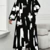 shein lady قميص كاجوال أنيق للربيع والصيف والخريف والشتاء، ياقة منسوجة، أكمام بيشوب، جيوب، أكمام طويلة، مقاسات كبيرة، بدلة أنيقة للمكتب والتنقل للربيع والصيف، ملابس صيفية للنساء، ملابس عطلة للنساء، بدلة صيفية مكونة من قطعتين 11