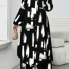 shein lady قميص كاجوال أنيق للربيع والصيف والخريف والشتاء، ياقة منسوجة، أكمام بيشوب، جيوب، أكمام طويلة، مقاسات كبيرة، بدلة أنيقة للمكتب والتنقل للربيع والصيف، ملابس صيفية للنساء، ملابس عطلة للنساء، بدلة صيفية مكونة من قطعتين 15