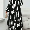shein lady قميص كاجوال أنيق للربيع والصيف والخريف والشتاء، ياقة منسوجة، أكمام بيشوب، جيوب، أكمام طويلة، مقاسات كبيرة، بدلة أنيقة للمكتب والتنقل للربيع والصيف، ملابس صيفية للنساء، ملابس عطلة للنساء، بدلة صيفية مكونة من قطعتين 17