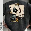 grdr قميص تي شيرت رجالي بتصميم راقي وقصة فضفاضة وأكمام قصيرة، ضروري للصيف، سهل التنسيق، أظهر أسلوبك