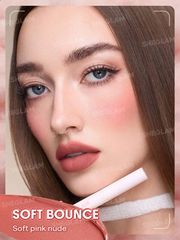 sheglam marshmallow puff قلم تمويه الشفاه 032 soft bounce علامة تجارية جمال مكياج ميكب مستحضرات تجميل للنساء الفتيات مثالي لفصل الصيف الربيع مثالي ل y2k أزياء أنيقة عيد الأم هدية حفلة جاهز أفضل لون 17