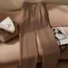 franclia بنطلون مكتبي أنيق مستقيم الساق للنساء أبيض اللون 8