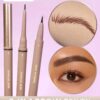 sheglam قلم حواجب 2 في 1 من brows on demand قلم حواجب سائل مقاوم للماء بلون الإسبريسو مقاوم للعرق ومضاد للزيوت وملء للحواجب وتحديد الحواجب وكريم جل مكياج حواجب وعيد الميلاد محدد علامة تجارية جمال مكياج ميكب مستحضرات تجميل للنساء الفتيات مثالي لفصل الصيف ا 5