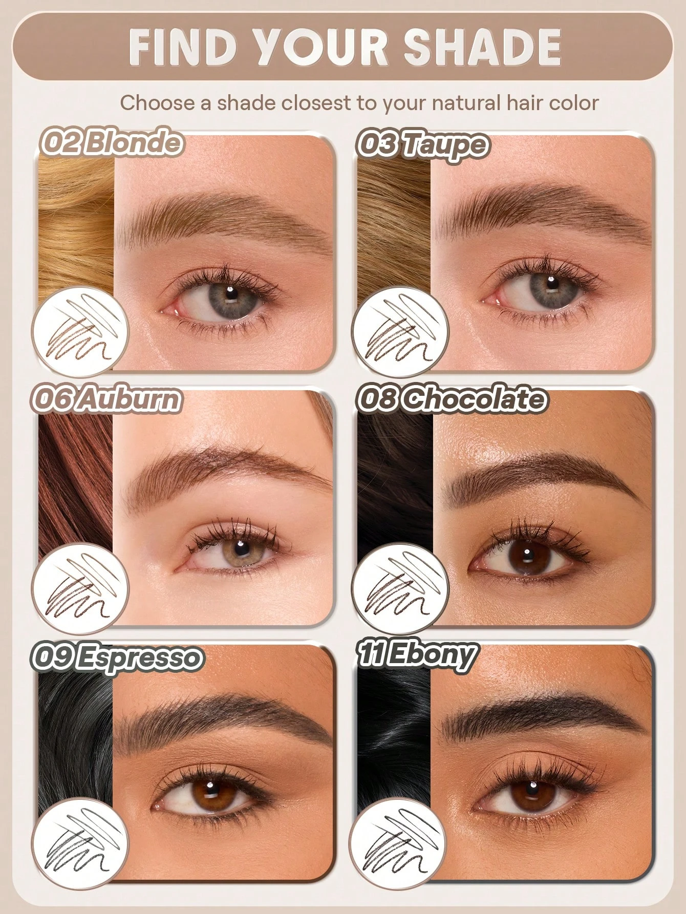 sheglam قلم حواجب 2 في 1 من brows on demand قلم حواجب سائل مقاوم للماء بلون الإسبريسو مقاوم للعرق ومضاد للزيوت وملء للحواجب وتحديد الحواجب وكريم جل مكياج حواجب وعيد الميلاد محدد علامة تجارية جمال مكياج ميكب مستحضرات تجميل للنساء الفتيات مثالي لفصل الصيف ا 10