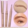 sheglam قلم حواجب 2 في 1 من brows on demand قلم حواجب سائل مقاوم للماء بلون الإسبريسو مقاوم للعرق ومضاد للزيوت وملء للحواجب وتحديد الحواجب وكريم جل مكياج حواجب وعيد الميلاد محدد علامة تجارية جمال مكياج ميكب مستحضرات تجميل للنساء الفتيات مثالي لفصل الصيف ا 3