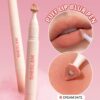 sheglam marshmallow puff قلم تمويه الشفاه 032 soft bounce علامة تجارية جمال مكياج ميكب مستحضرات تجميل للنساء الفتيات مثالي لفصل الصيف الربيع مثالي ل y2k أزياء أنيقة عيد الأم هدية حفلة جاهز أفضل لون 1