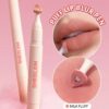 sheglam marshmallow puff قلم تمويه الشفاه 032 soft bounce علامة تجارية جمال مكياج ميكب مستحضرات تجميل للنساء الفتيات مثالي لفصل الصيف الربيع مثالي ل y2k أزياء أنيقة عيد الأم هدية حفلة جاهز أفضل لون 2