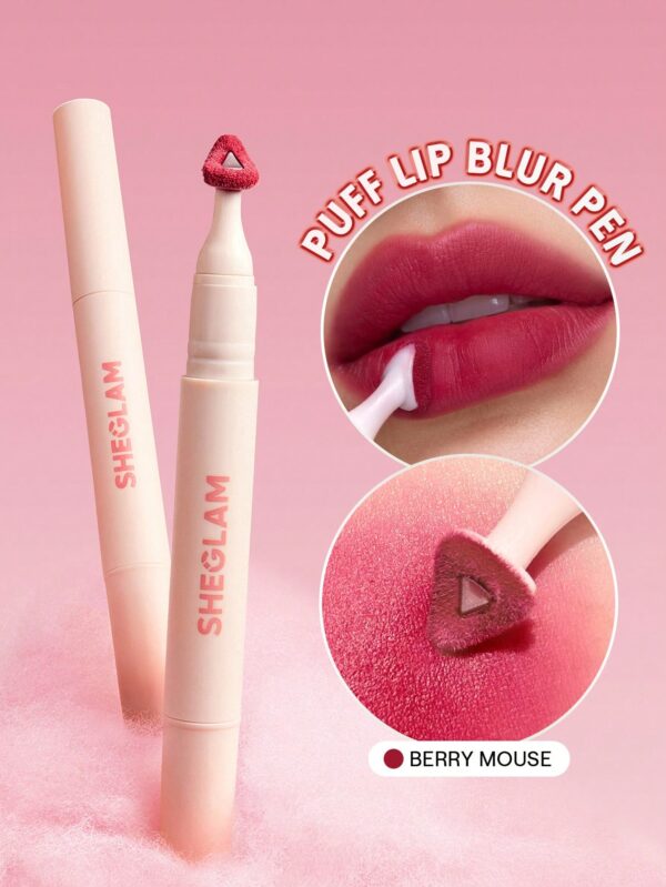 sheglam marshmallow puff قلم تمويه الشفاه 032 soft bounce علامة تجارية جمال مكياج ميكب مستحضرات تجميل للنساء الفتيات مثالي لفصل الصيف الربيع مثالي ل y2k أزياء أنيقة عيد الأم هدية حفلة جاهز أفضل لون 8