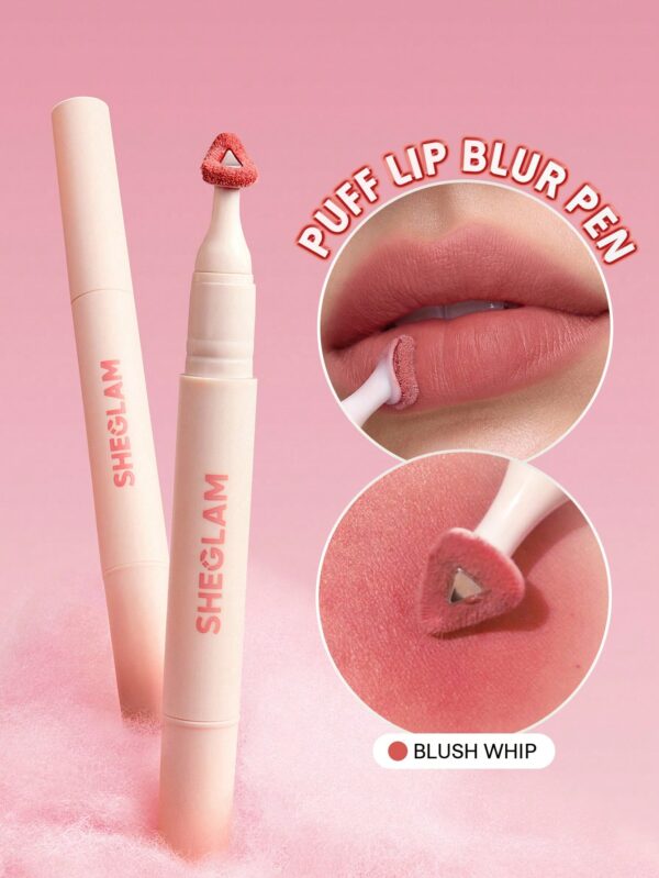 sheglam marshmallow puff قلم تمويه الشفاه 032 soft bounce علامة تجارية جمال مكياج ميكب مستحضرات تجميل للنساء الفتيات مثالي لفصل الصيف الربيع مثالي ل y2k أزياء أنيقة عيد الأم هدية حفلة جاهز أفضل لون 6