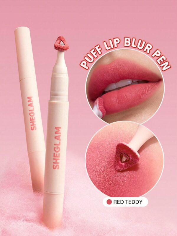 sheglam marshmallow puff قلم تمويه الشفاه 032 soft bounce علامة تجارية جمال مكياج ميكب مستحضرات تجميل للنساء الفتيات مثالي لفصل الصيف الربيع مثالي ل y2k أزياء أنيقة عيد الأم هدية حفلة جاهز أفضل لون 7