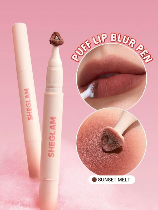sheglam marshmallow puff قلم تمويه الشفاه 032 soft bounce علامة تجارية جمال مكياج ميكب مستحضرات تجميل للنساء الفتيات مثالي لفصل الصيف الربيع مثالي ل y2k أزياء أنيقة عيد الأم هدية حفلة جاهز أفضل لون 9