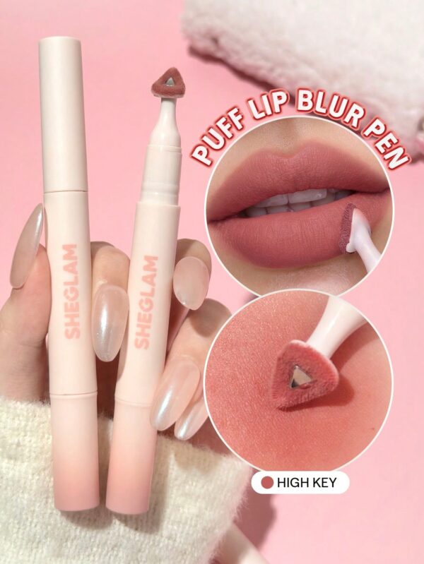 sheglam marshmallow puff قلم تمويه الشفاه 032 soft bounce علامة تجارية جمال مكياج ميكب مستحضرات تجميل للنساء الفتيات مثالي لفصل الصيف الربيع مثالي ل y2k أزياء أنيقة عيد الأم هدية حفلة جاهز أفضل لون 5