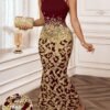 shein lady فساتين طويلة للنساء، ملابس لحفلات الريف والكونسرت، ملابس ليلة المواعدة