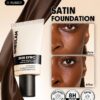 sheglam skin sync satin كريم أساس fair علامة تجارية جمال مكياج ميكب مستحضرات تجميل للنساء الفتيات مثالي لفصل الصيف الربيع مثالي ل y2k أزياء أنيقة عيد الأم هدية حفلة جاهز أفضل لون 31