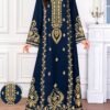 shein najma فستان كم طويل بياقة v مزخرف بنقشة زهور صغيرة، إطلالة أنيقة وراقية، فستان شيفون ماكسي مع ياقة، مناسب للربيع والصيف 7